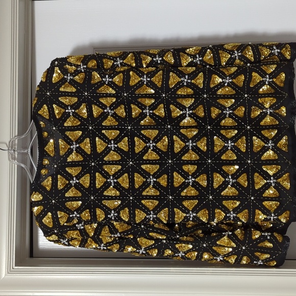 Stenay Black Beaded and Pearl Evening Jacket - Picture 4 of 5